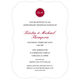 Circle Initials Anniversary Invitations Image 1 of 8